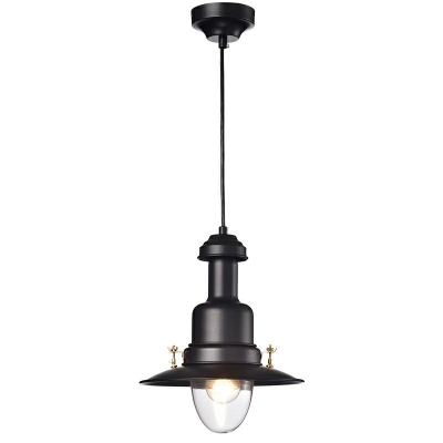 Industrial Style Drop Pendant 1 Light Hanging Pendant Light for Dining Room