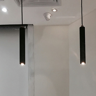 Linear 1 Light Stone Pendants Light Fixtures Modern Hanging Ceiling Light for Dinning Room