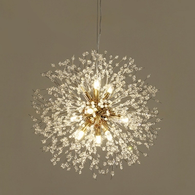 Modern Style Crystal Chandelier Light Nordic Style Luxury Pendant Light for Dinning Room