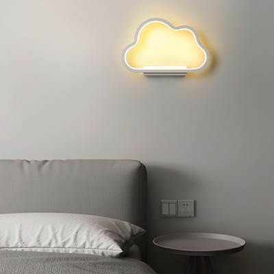 Modern Wall Mounted Lamps LED Flush Mount Wall Sconce for Bedroom Living Room