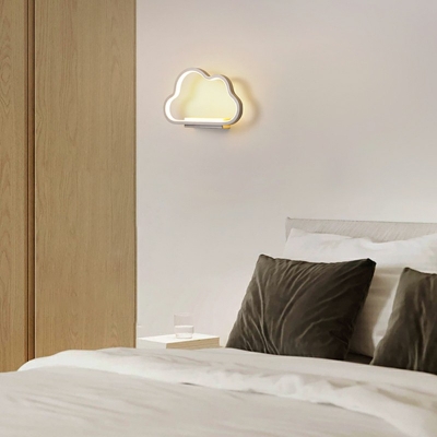 Modern Wall Mounted Lamps LED Flush Mount Wall Sconce for Bedroom Living Room