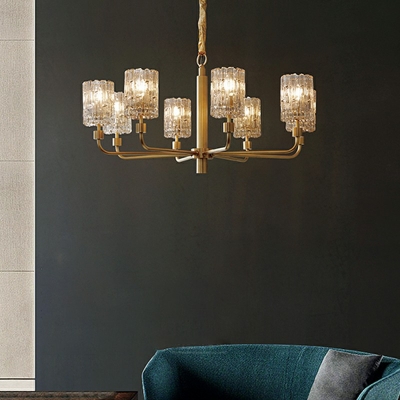 Postmodern Style Chandelier Metal Material Ceiling Chandelier for Living Room Bedroom