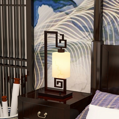 Ultra-Modern Night Table Lamps Glass Material Table Light for Bedroom