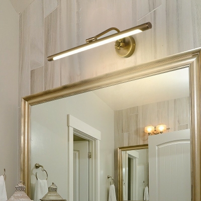 1-Light Sconce Lights Modern Style Liner Shape Metal Wall Lighting Ideas