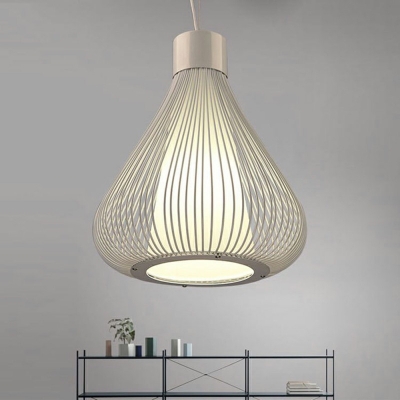 Metal Suspension Pendant Simplicity Modern Hanging Light Fixtures for Living Room
