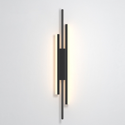 Minimalist Wall Mounted Lamps LED Flush Mount Wall Sconce for Bedroom
