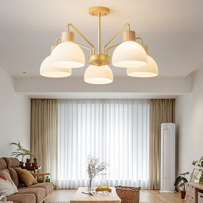 Modern Flush Mount Ceiling Light Fixtures Wood Flush Ceiling Light for Bedroom