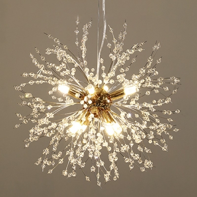 Modern Style LED Pendant Light Nordic Style Minimalism Glass Chandelier Light for Dinning Room