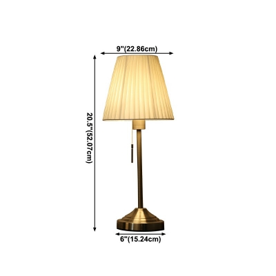 Postmodern Night Table Lamps Metal Material Table Light for Bedroom