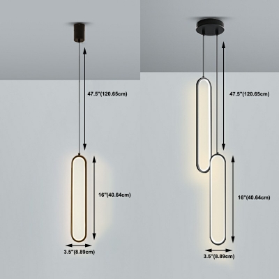 Simplicity Metallic Down Lighting Pendant Circlet Hanging Pendant Lights