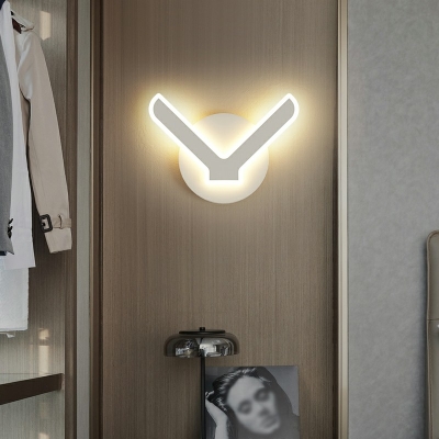 Minimalism Style LED Wall Sconce Lamp Modern Style Wall Light for Bedside