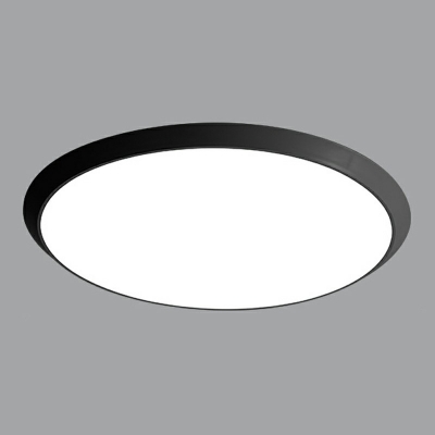1 Light Modern Led Flush Mount Ceiling Lights Minimalism Macaron Close to Ceiling Lamp
