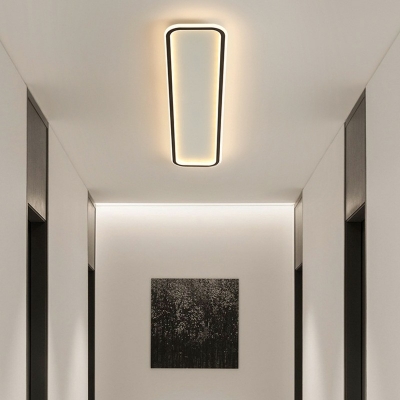 Modern Square Led Flush Mount Ceiling Light Fixtures Minimalism Ceiling Flush Mount for Bedroom