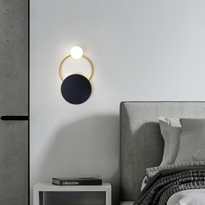 Modern Style LED Wall Lamp Nordic Style Minimalism Metal Wall Sconce Light for Bedside