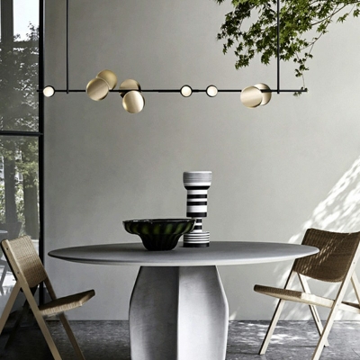 Nordic Style LED Chandelier Light Minimalism Style Metal Pendant Light for Dinning Room