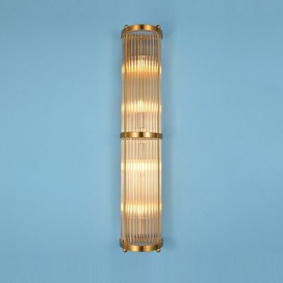 Postmodern Style Gold Color Wall Mounted Lamps Metal Wall Sconce for Living Room