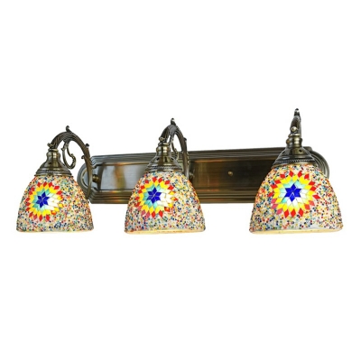 Vanity Wall Sconce Tiffany Style Glass Vanity Wall Light Fixtures for Living Room