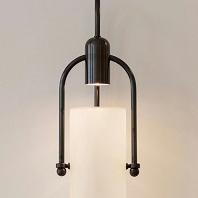1-Light Sconce Lights Minimalism Style Cylinder Shape Metal Warm Light Wall Mount Lamp