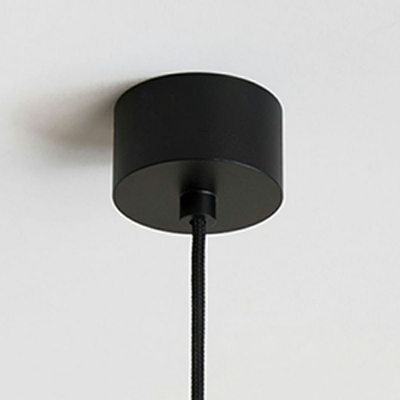 1 Light Stone Globe Down Lighting Pendant Modern Ceiling Pendant Lamp for Bedroom