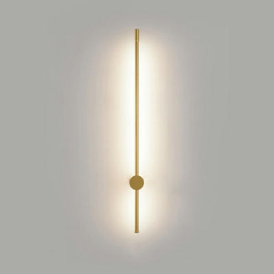 Minimalist Flush Mount Wall Sconce Linear Wall Lighting Ideas for LIving Room