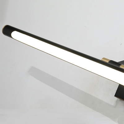 Minimalistic Metal and Acrylic Led Vanity Light Strip Rectangle Vanity Light Fixtures