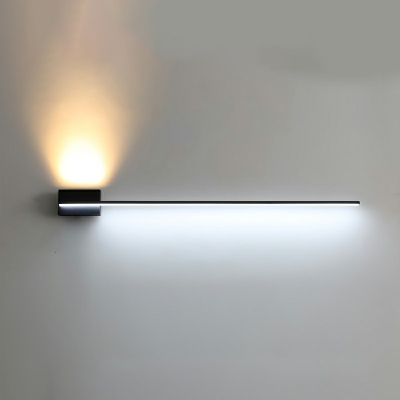Simplicity Linear Vanity Light Fixtures Metal and Acrylic Led Vanity Light Strip