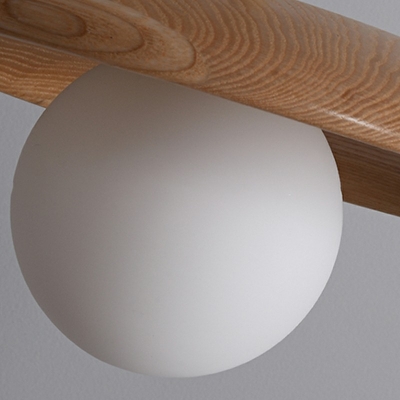 Suspension Pendant Wood Pendant Ceiling Lights for Living Room Bedroom