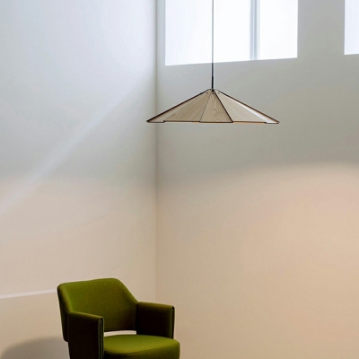 Wooden Suspension Pendant 1 Head Hanging Light Fixtures for Living Room