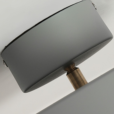 Contemporary Flush Mount Ceiling Lighting Fixture Modern Macaron Close to Ceiling Lighting Third Gear