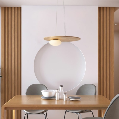Contemporary Pendant Lighting Fixtures 1 Light Warm Light Pendant Ceiling Lights for Living Room