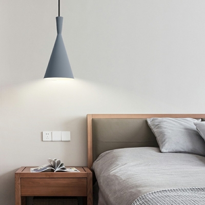 Nordic Style Metal Celling Light Modern Style Minimalism Hanging Light for Bedside