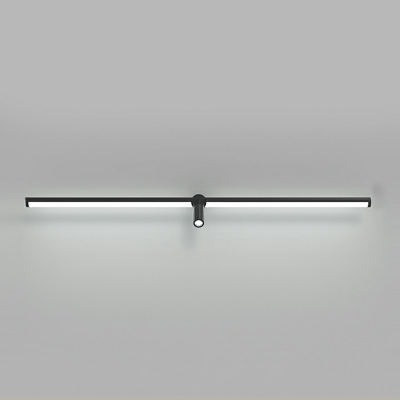 Simplicity Tube Vanity Light Fixtures Metal and Acrylic Led Vanity Light Strip