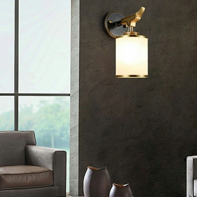 American Style Glass Wall Light Nordic Style Minimalism Wall Sconce Light for Aisle