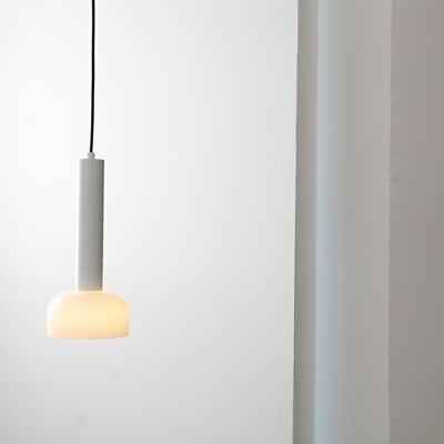 Modern Style LED Pendant Light Nordic Style Glass Warm Light Hanging Light for Bedside