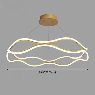 Modern Style LED Pendant Light Nordic Style Minimalism Hanging Light for Bedroom