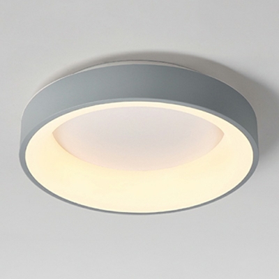 Nordic 1 Light Modern Led Flush Mount Ceiling Light Fixtures Minimal Close to Ceiling Lamp for Bedroom