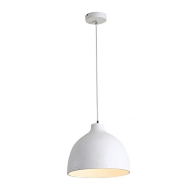 Nordic Style Dome Pendant Light Fixture Macaron Hanging Ceiling Lights