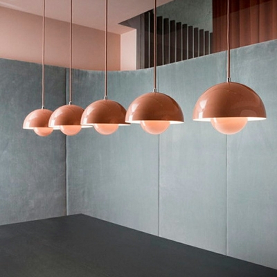 Pendant Light Kit Globe Shade Modern Style Metal Chandelier Pendant Light for Living Room