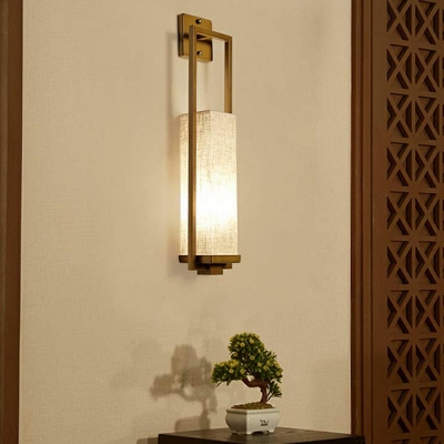 Postmodern Style Wall Sconce Metal Material Wall Lighting Ideas for Living Room