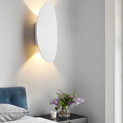 Round Shade Wall Mounted Lighting Wall Light Sconce for Living Room
