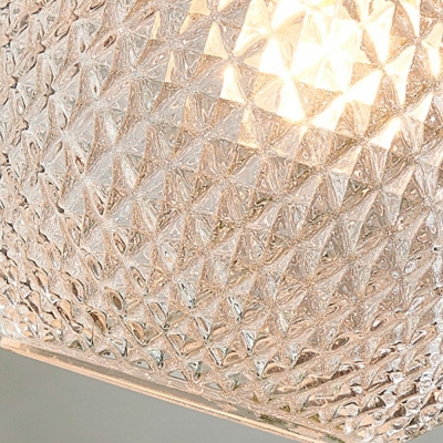 Suspension Light Modern Style Glass Pendant Light Fixtures for Living Room