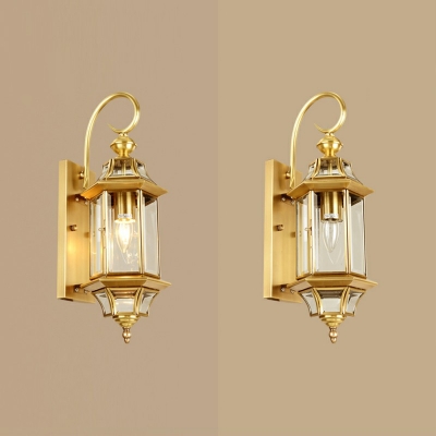 1-Light Sconce Lights Vintage Style Cylinder Shape Metal Wall Lighting Ideas