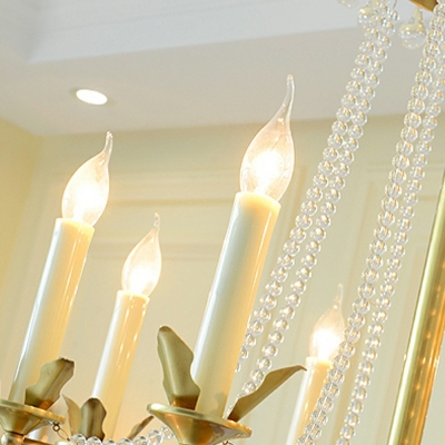 Hanging Chandelier Modern Style Crystal Suspension Light for Living Room