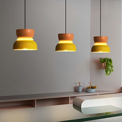 Pendant Light Cup Shade Modern Style Metal Chandelier Pendant Light for Living Room