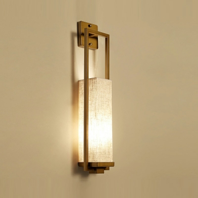 Postmodern Style Wall Sconce Metal Material Wall Lighting Ideas for Living Room
