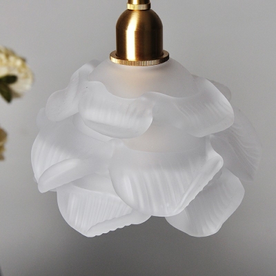 1-Light Sconce Lights Antique Style Flower Shape Metal Wall Lighting Fixtures