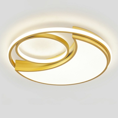 Contemporary Led Surface Mount Ceiling Lights Minimalism Macaron Close to Ceiling Lighting Fixture