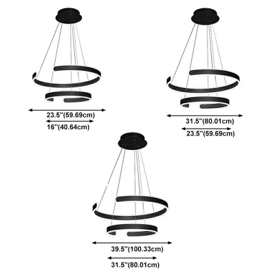 Minimalist Orbicular Suspended Lighting Fixture Metal Pendant Lighting Fixtures