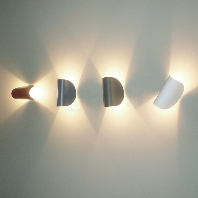 1 Light Macaron Wall Mounted Light Fixture Nordic Style Modern Wall Hanging Lights