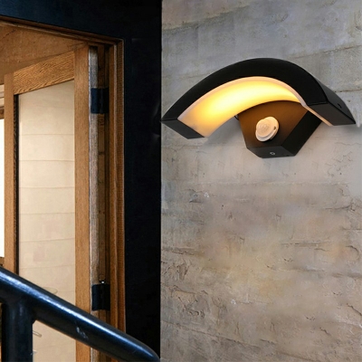 Black Wall Sconces Lighting Fixtures 1 Light Modern Outdoor Basic Wall Lights